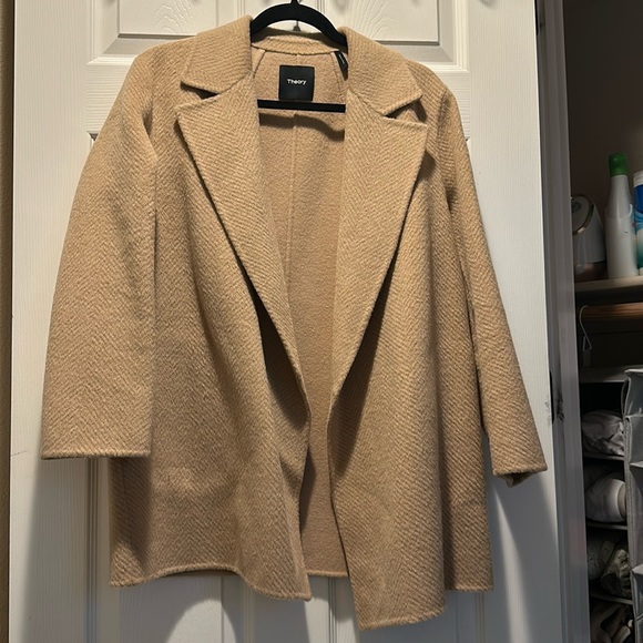 NWOT Theory Chevron Wool Blazer - Picture 1 of 4